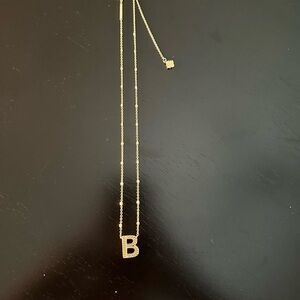 Kendra Scott B necklace
